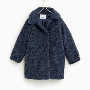 Zara Girls Sherpa Coat